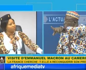 Macron insulté sur la chaîne de télévision Afrique Média : « C’est un crétin, un vaurien, une nullité absolue ! »
